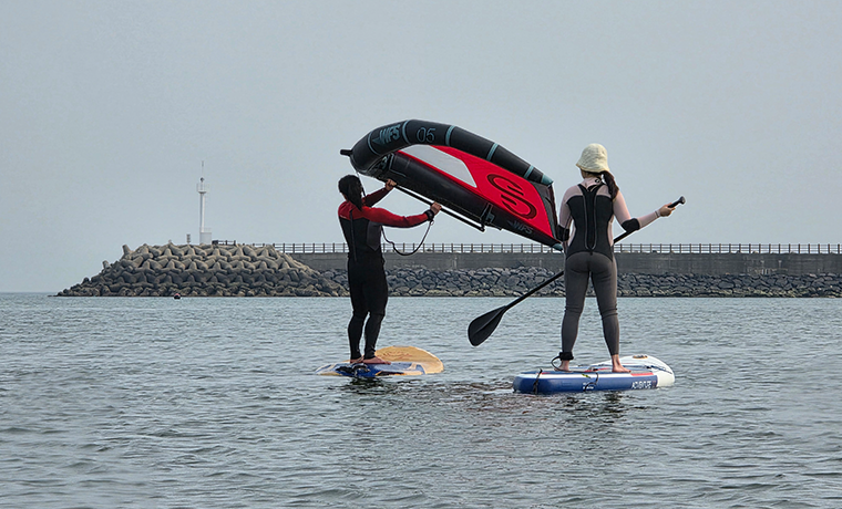 임프로 윙 포일 강습 사진